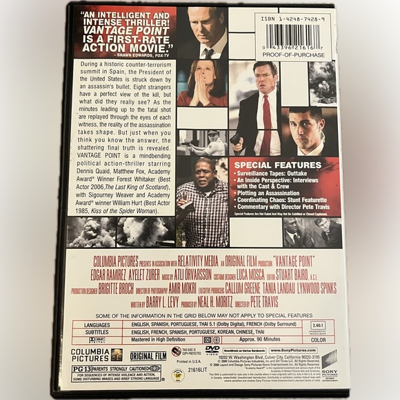 Vantage point - DVD - Picture 2 of 2
